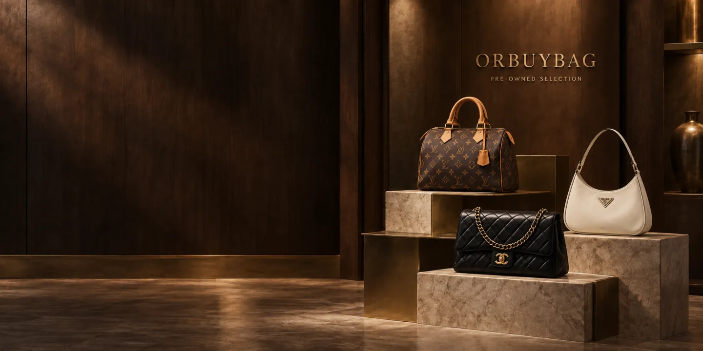 ORBUYBAG 二手精品品牌陈列概念图